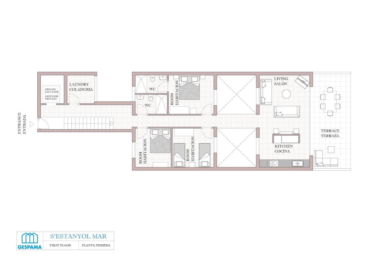 Apartamento S' Estanyol Mar El Estanyol Esterno foto